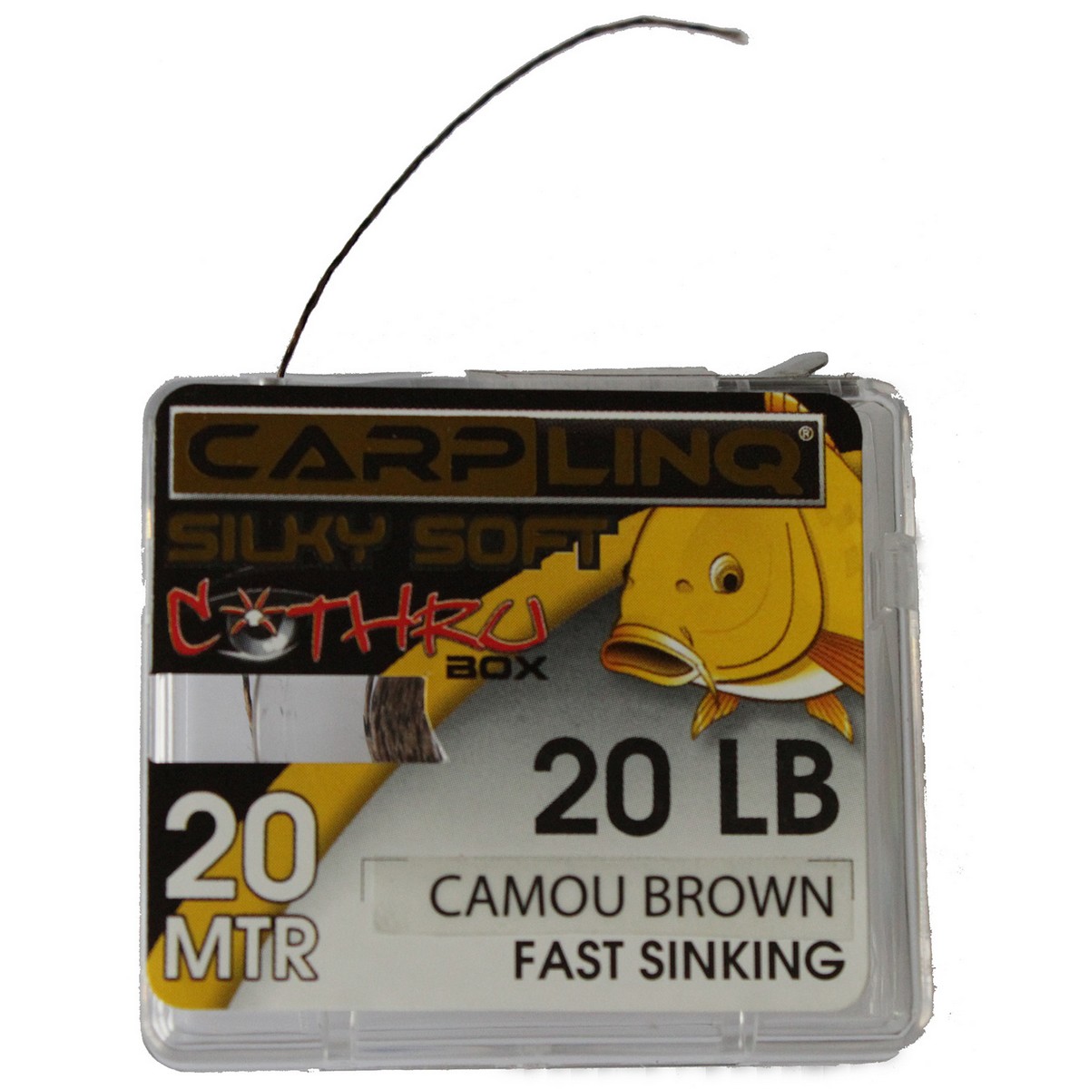 Carp Linq Silky Soft Camou Brown Fast Sinking