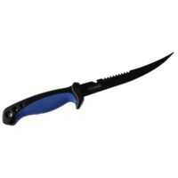 Рибарски нож Mustad Black Teflon 16см