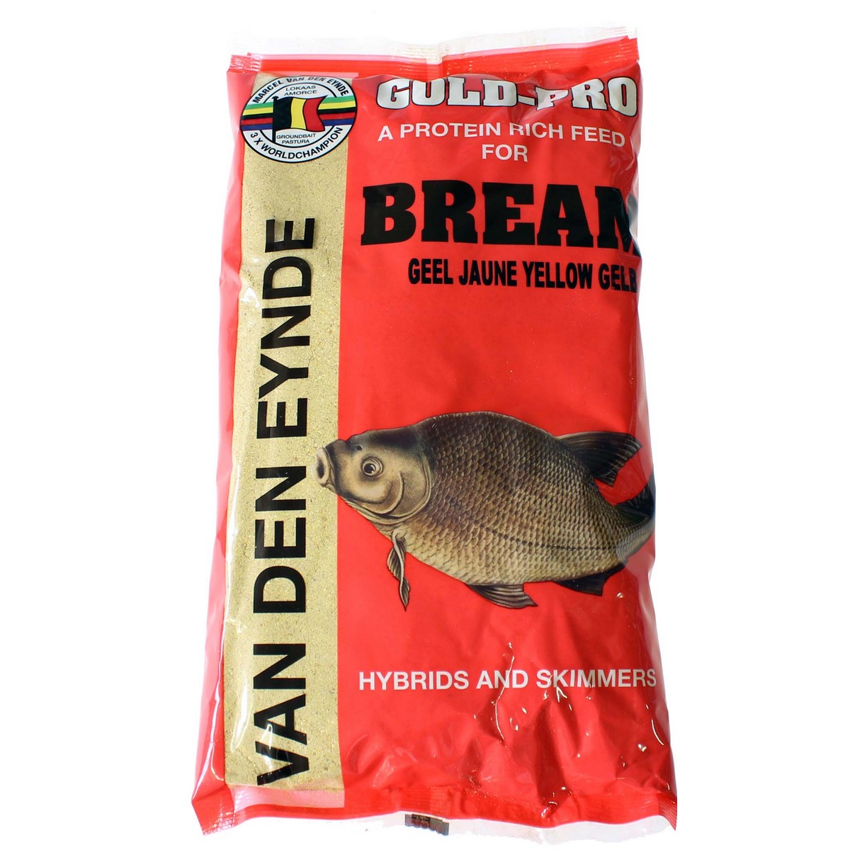 Захранка за риболов Gold-Pro Bream Yellow 1kg - Van Den Eynde