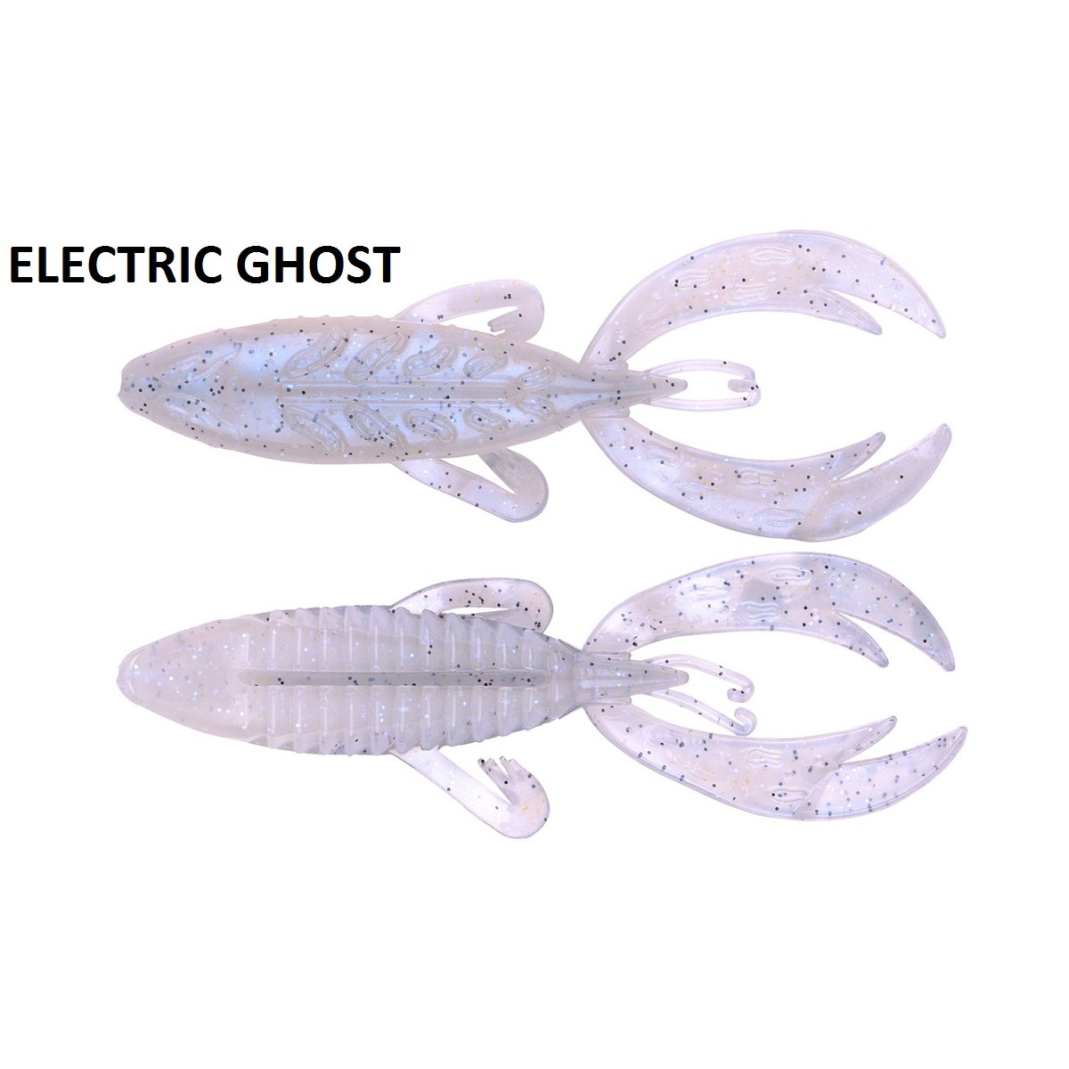 Силикони Spro Komodo Claw Electric Ghost