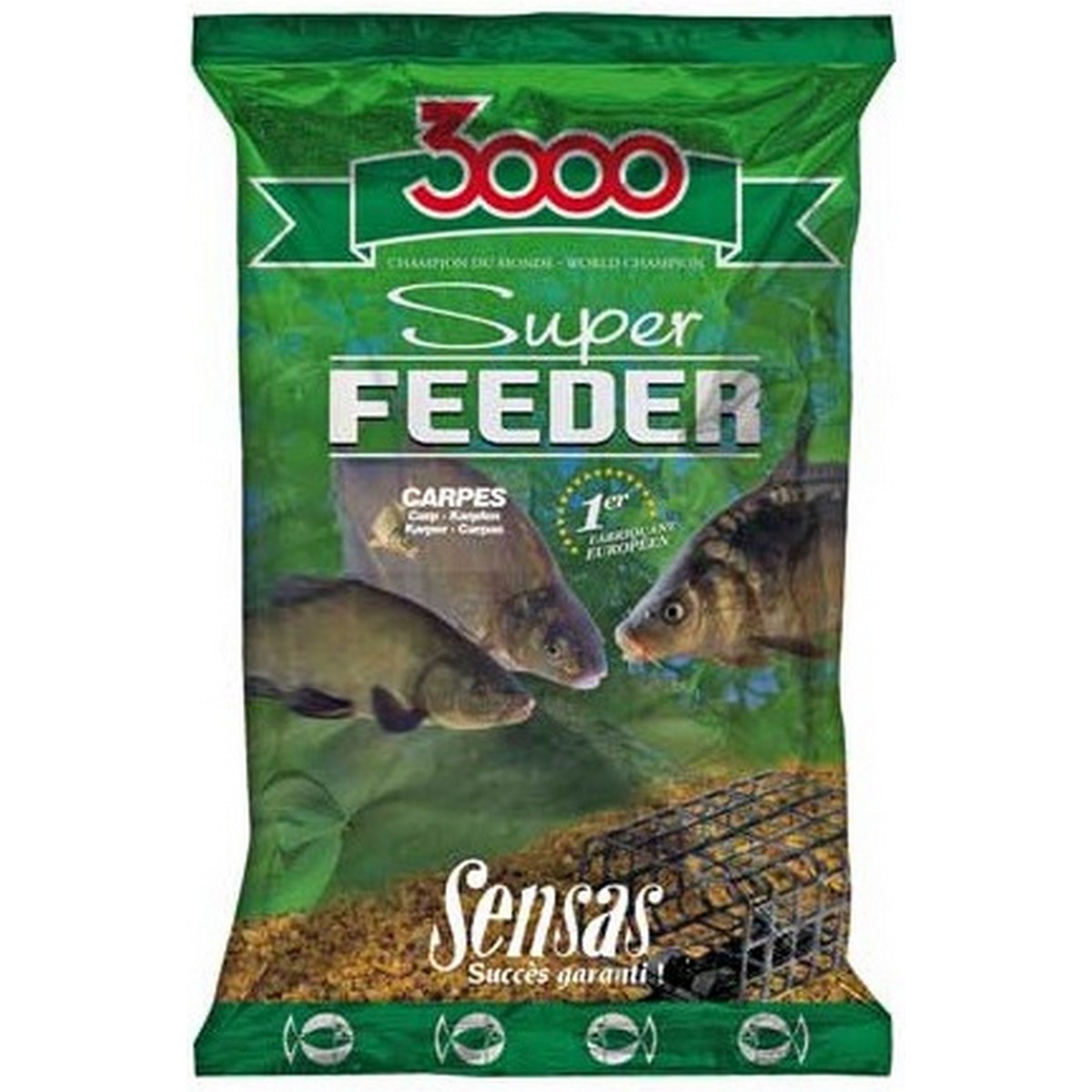 Захранка за риболов Sensas 3000 Super FEEDER Carp