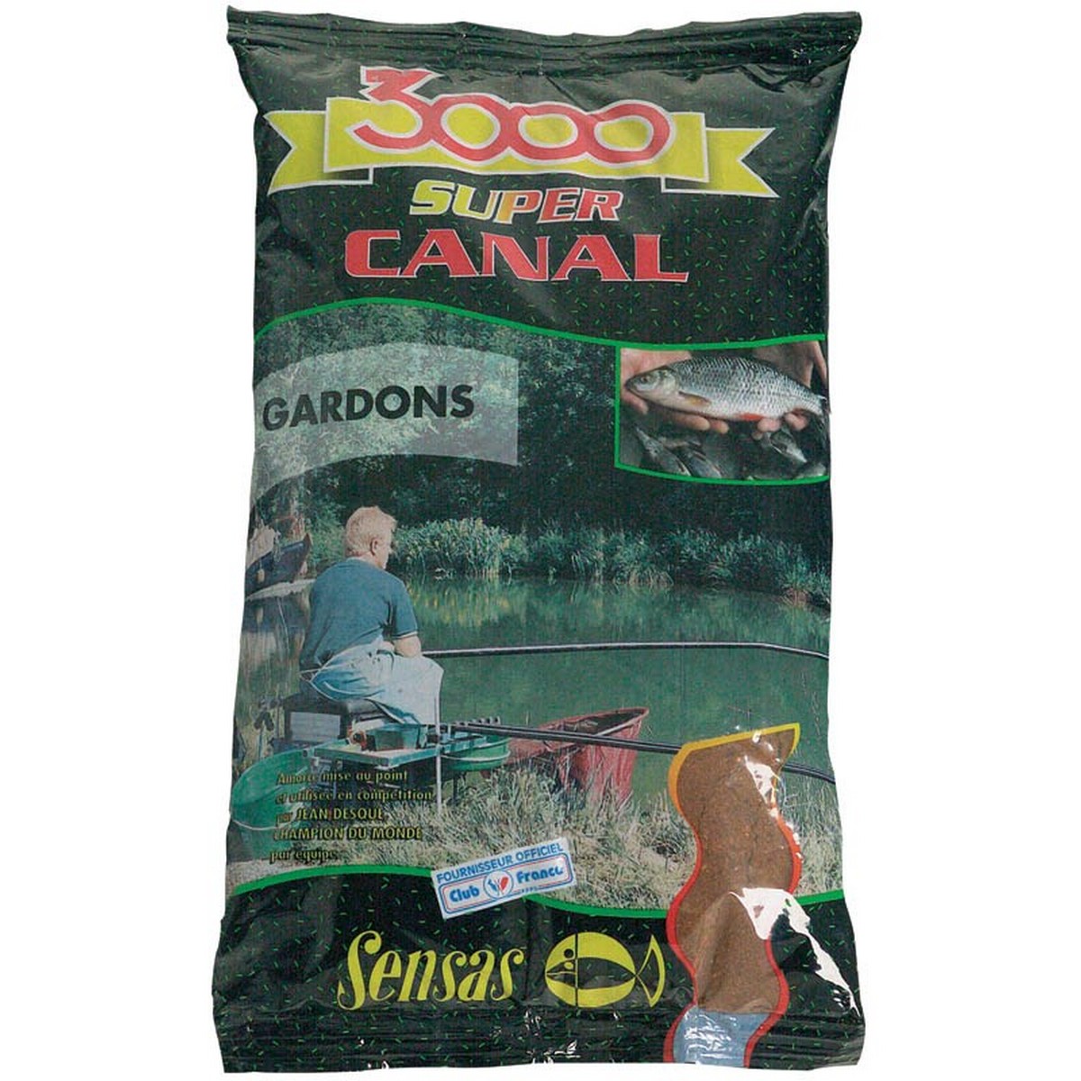 Захранка за риболов Sensas 3000 Super Canal Gardons(Roach)