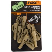 Комплект за монтаж Fox EDGES Safety Lead Clip+Pegs size 7