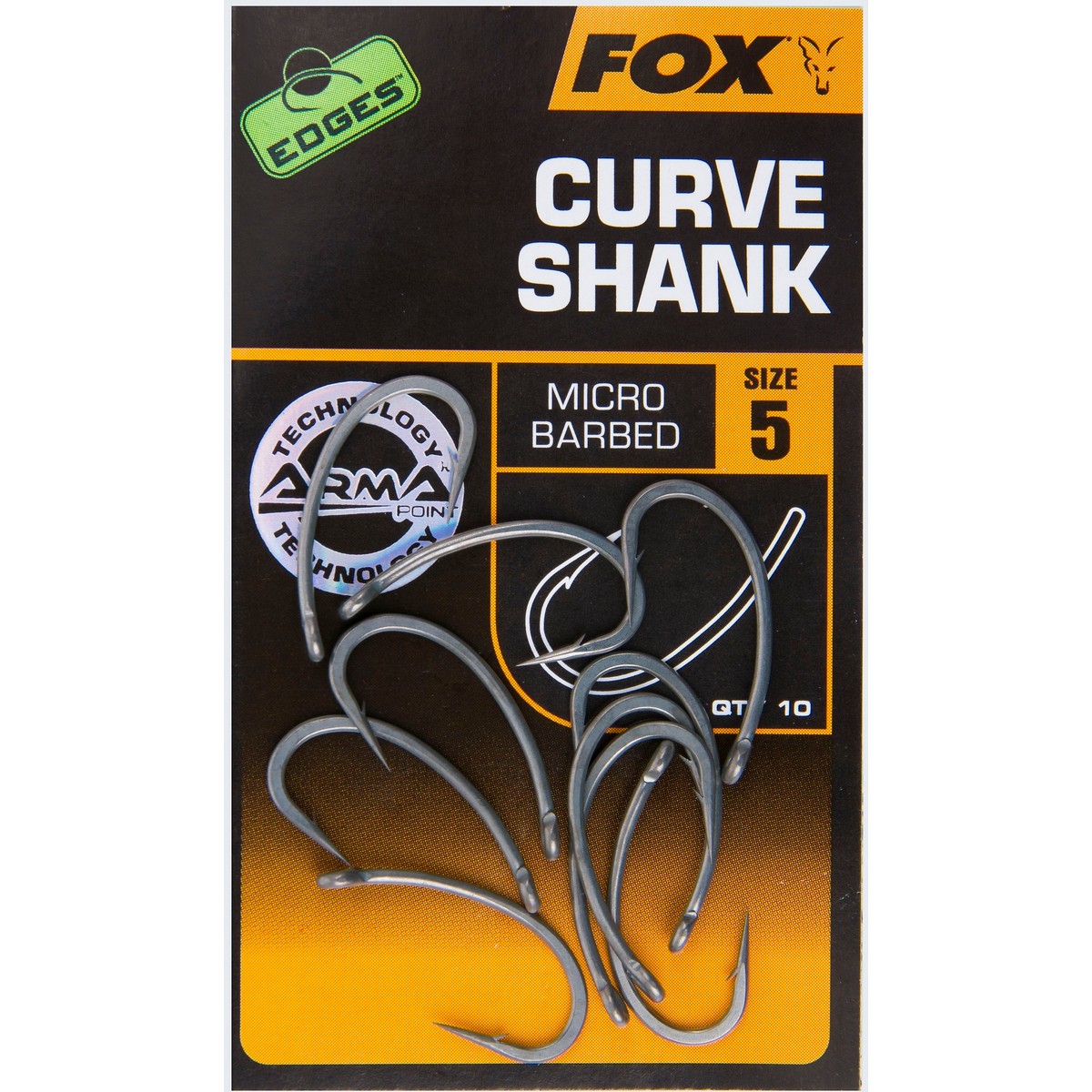 Куки за риболов Fox Edges Armapoint Curve Shank