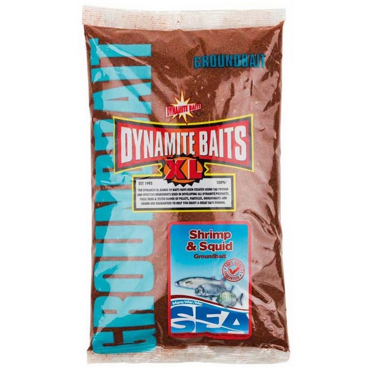Захранка за риболов Dynamite Baits Sea Groundbait Shrimp & Squid