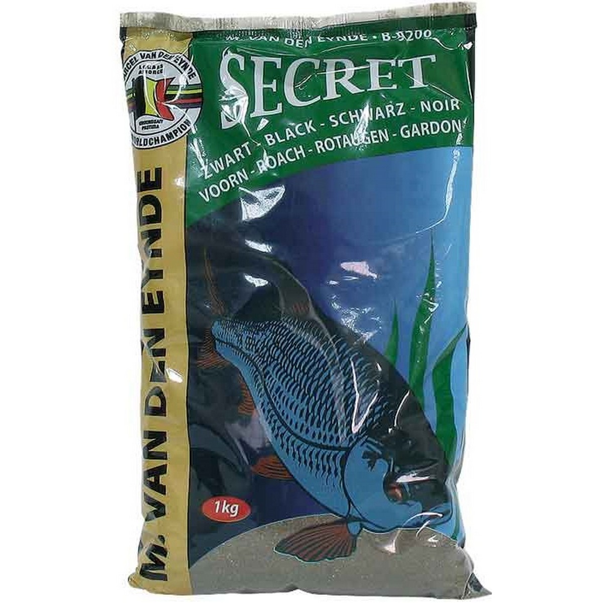 Захранка за риболов Secret Black 1kg - Van Den Eynde
