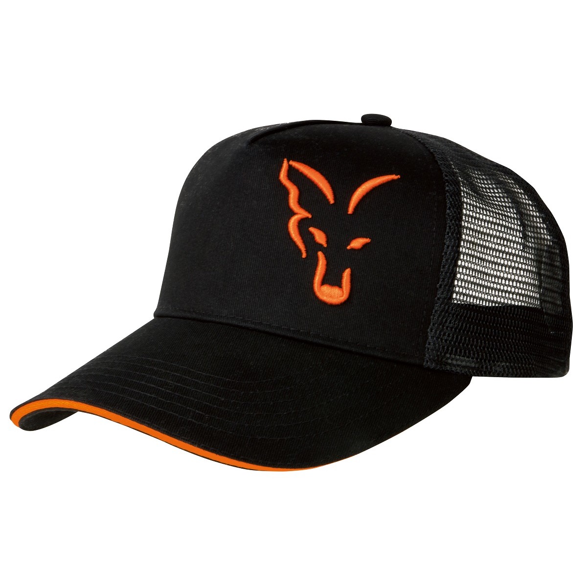 Шапка с козирка Fox Black & Orange Trucker Cap
