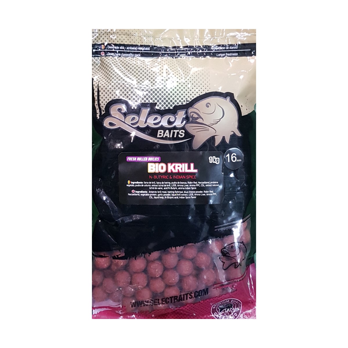 Протеинови топчета Select Baits Bio Krill 1kg