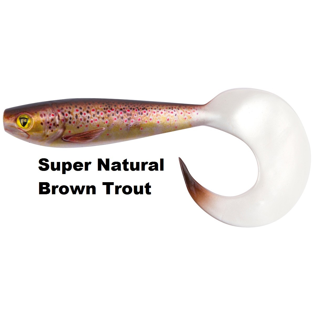 Силиконова примамка Fox Rage Pro Grub Super Natural Brown Trout