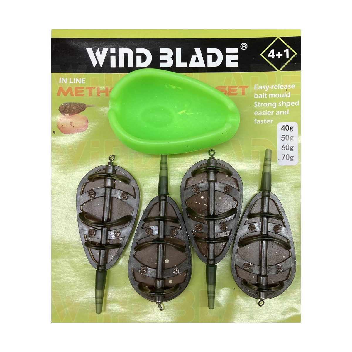 Комплект Method Feeder Set Wind Blade 4+1