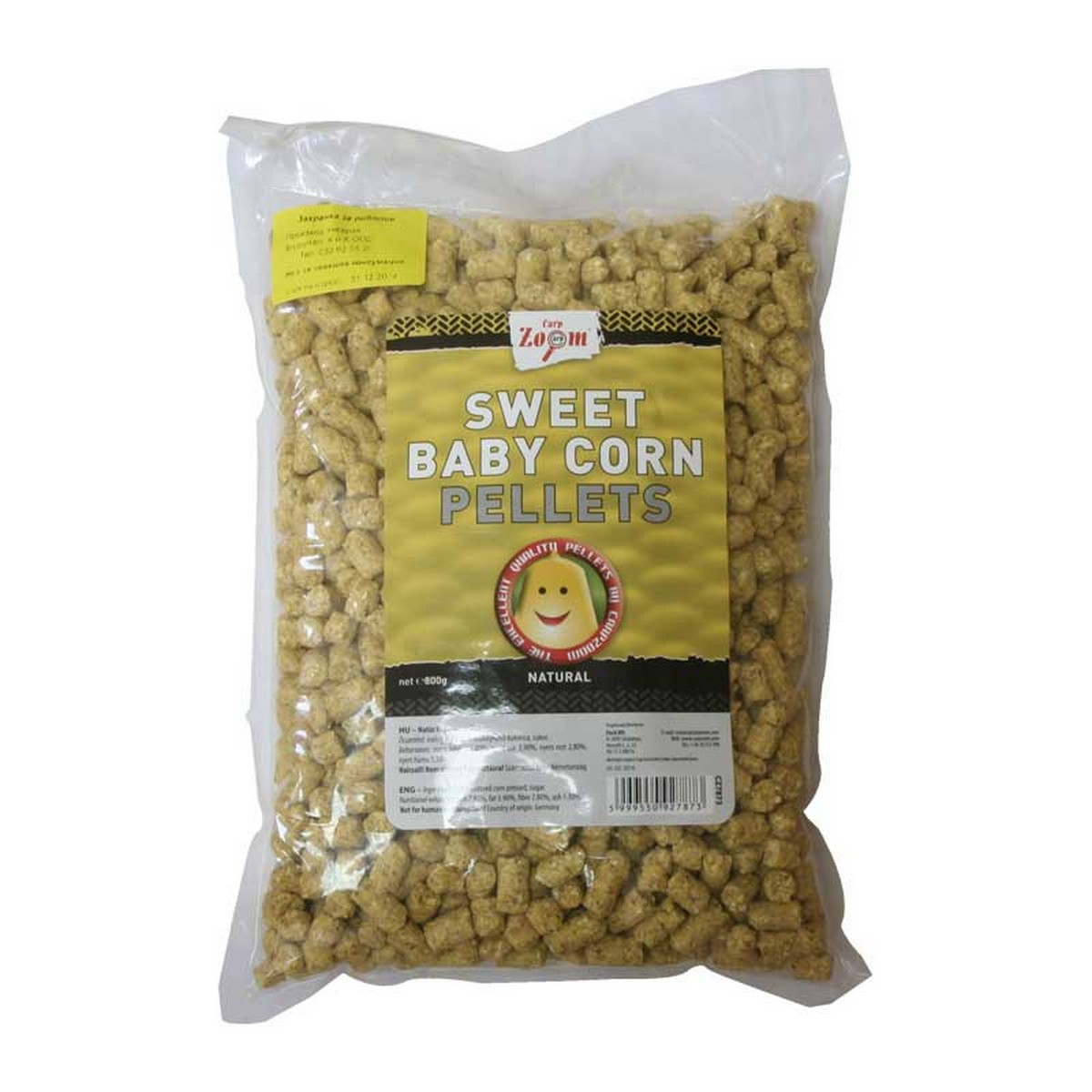 Пелети cz sweet baby corn pellets natural