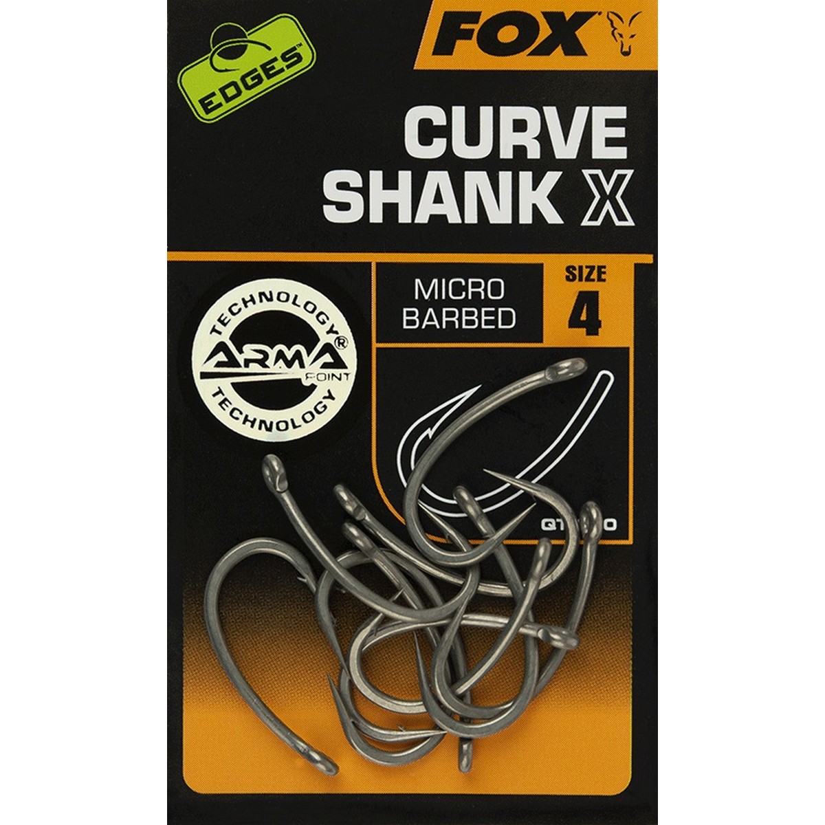 Шарански куки Fox Edges Armapoint Curve Shank X