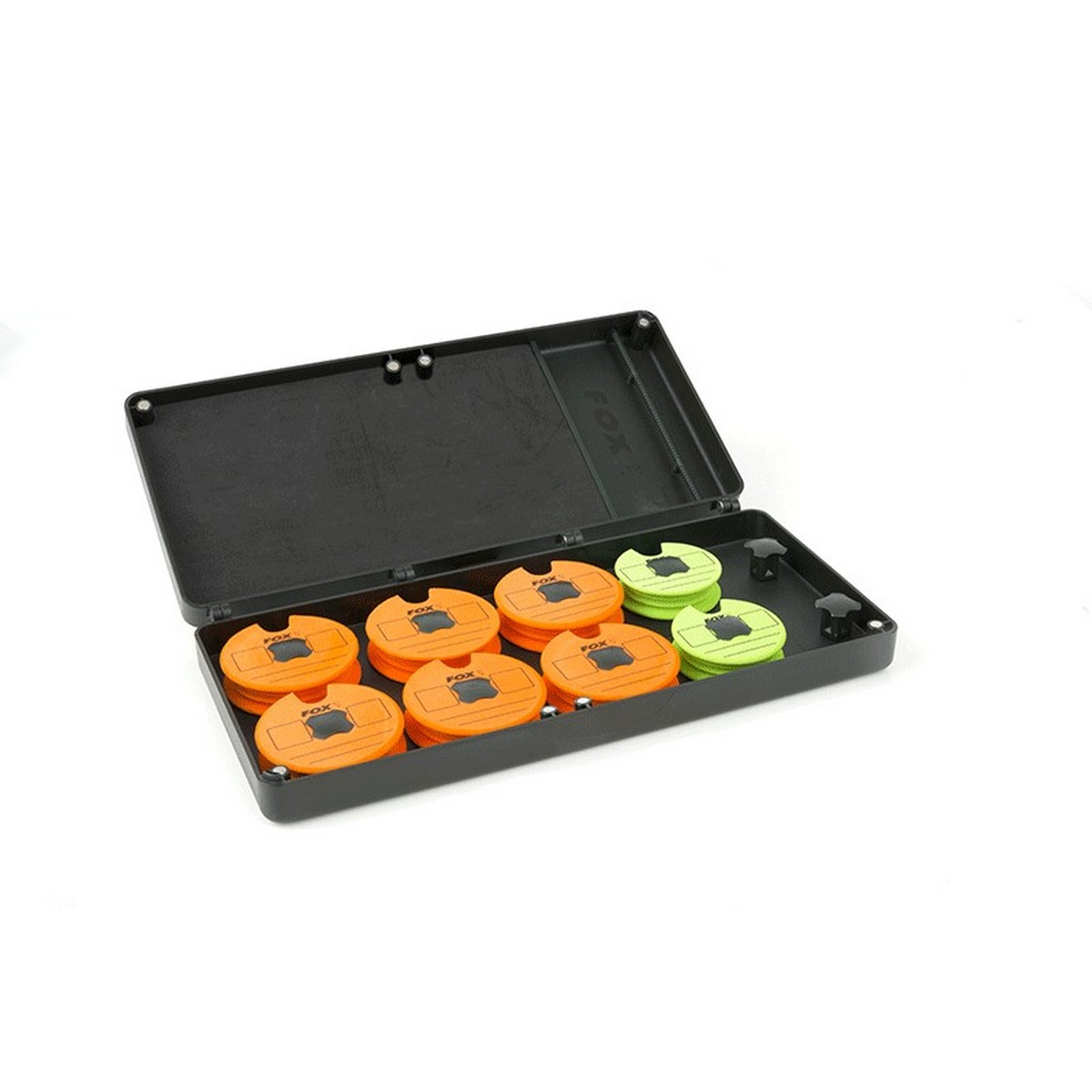 Кутия-класьор за поводи Fox F-Box Magnetic Disc & Rig Box System Medium
