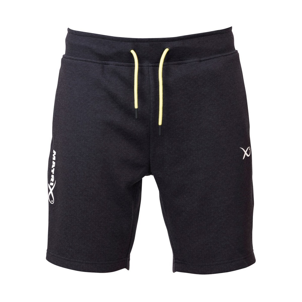 Къси панталони Matrix Minimal Black Marl Jogger Shorts