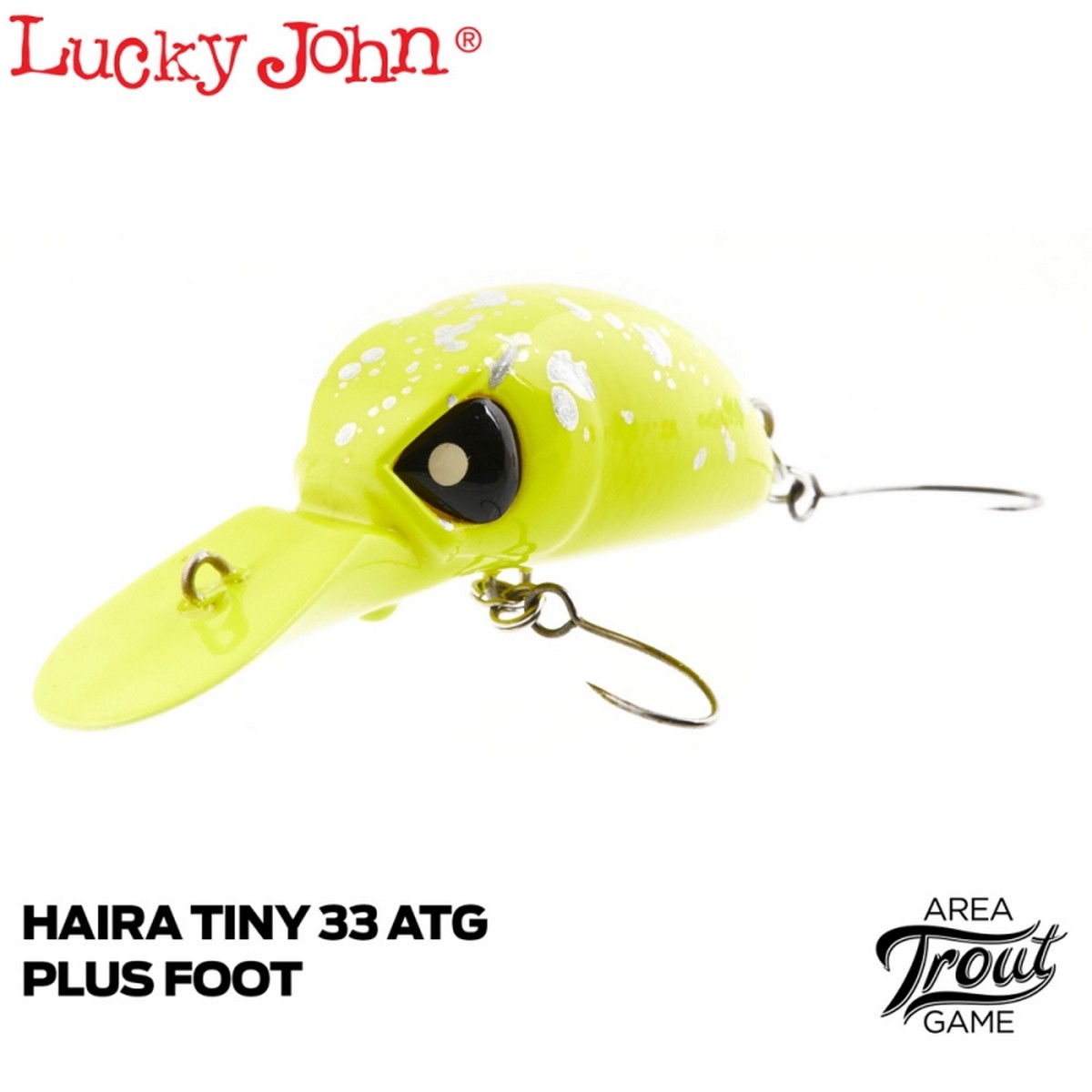 Воблер Lucky John Haira Tiny ATG Plus Foot 33LBF