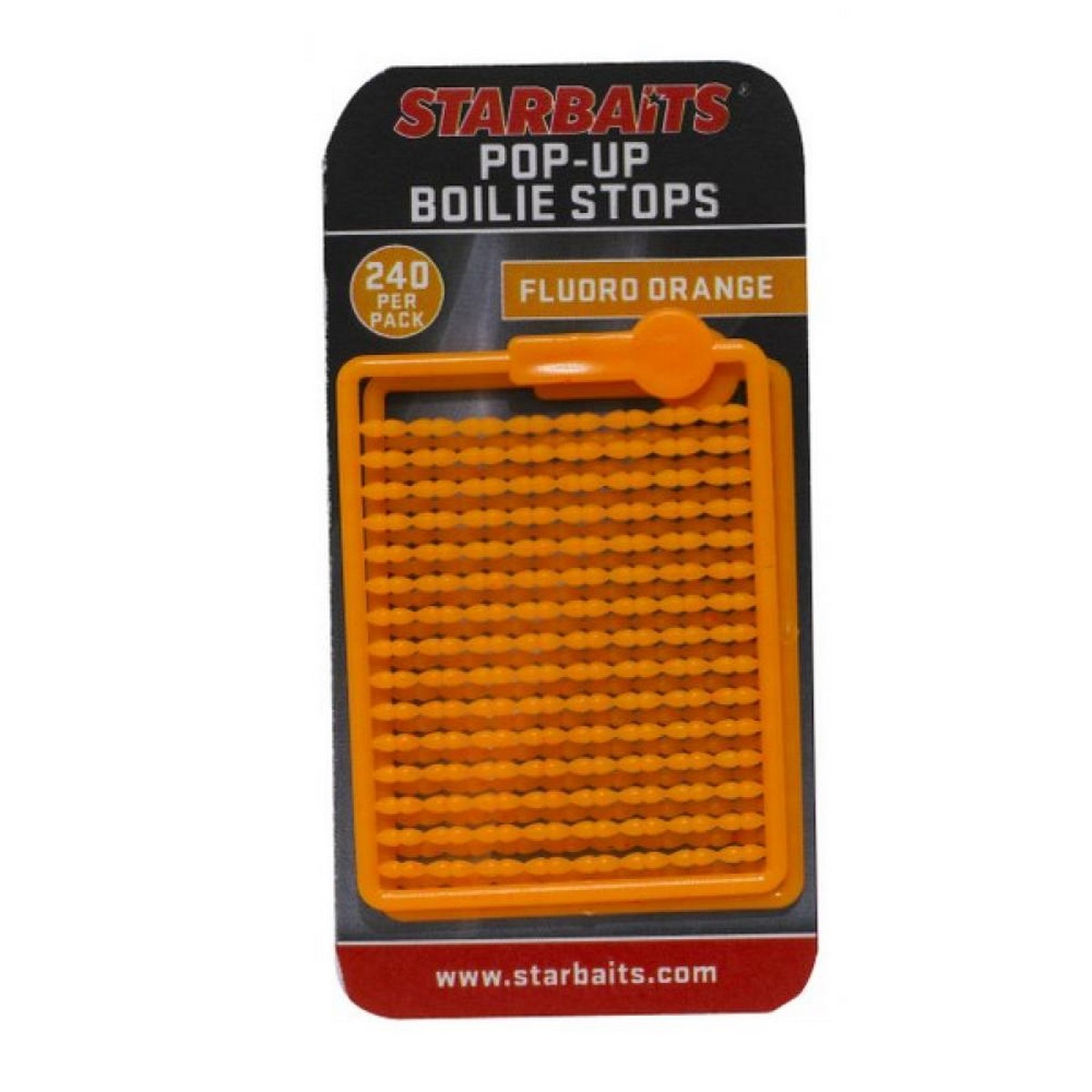 Стопери за косъм Starbaits Pop-up Boilie Stops Fluoro Orange