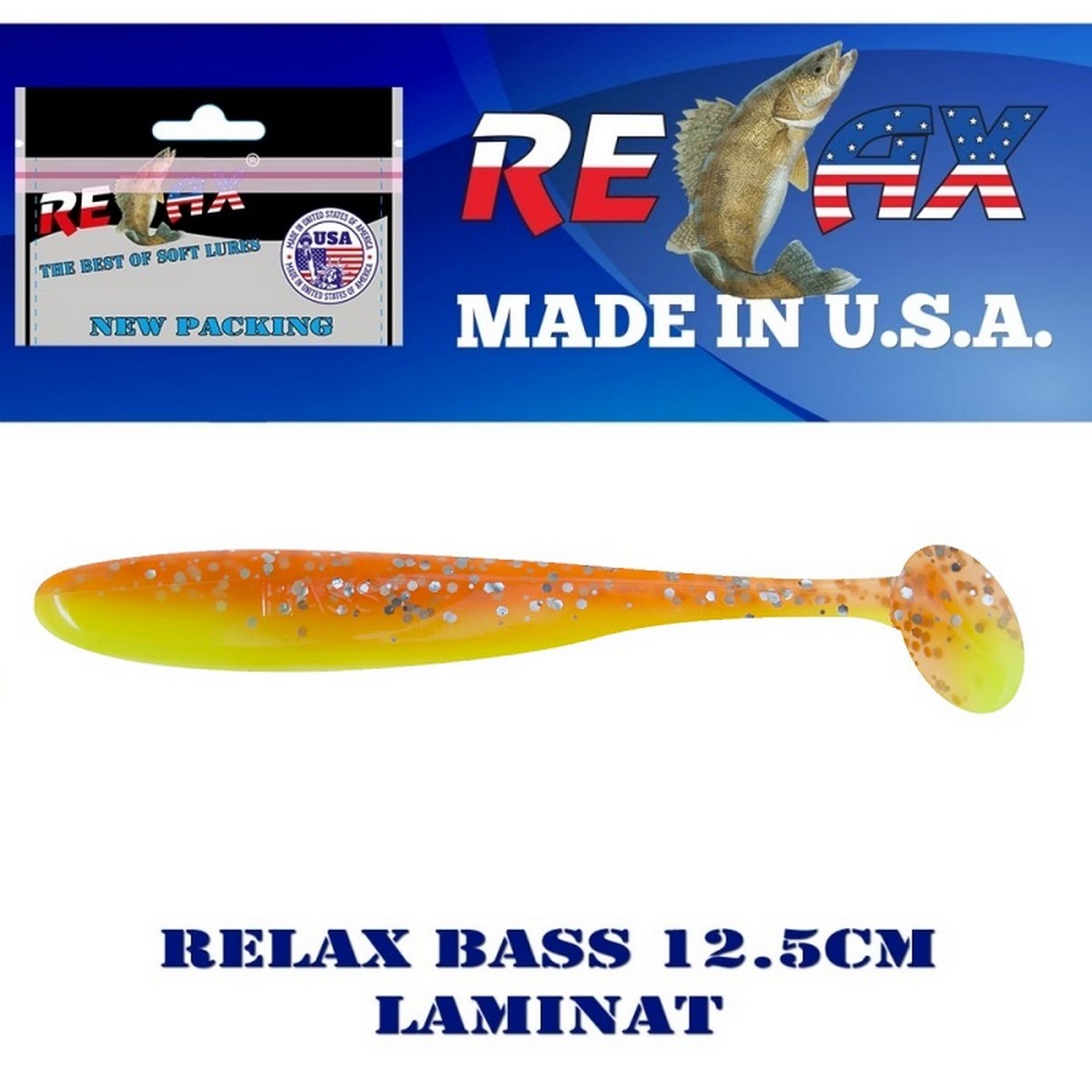Силиконова примамка Relax Bass 12.5см Laminat 4