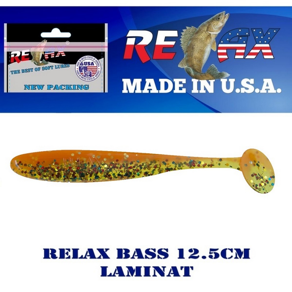 Силиконова примамка Relax Bass 12.5см Laminat 5