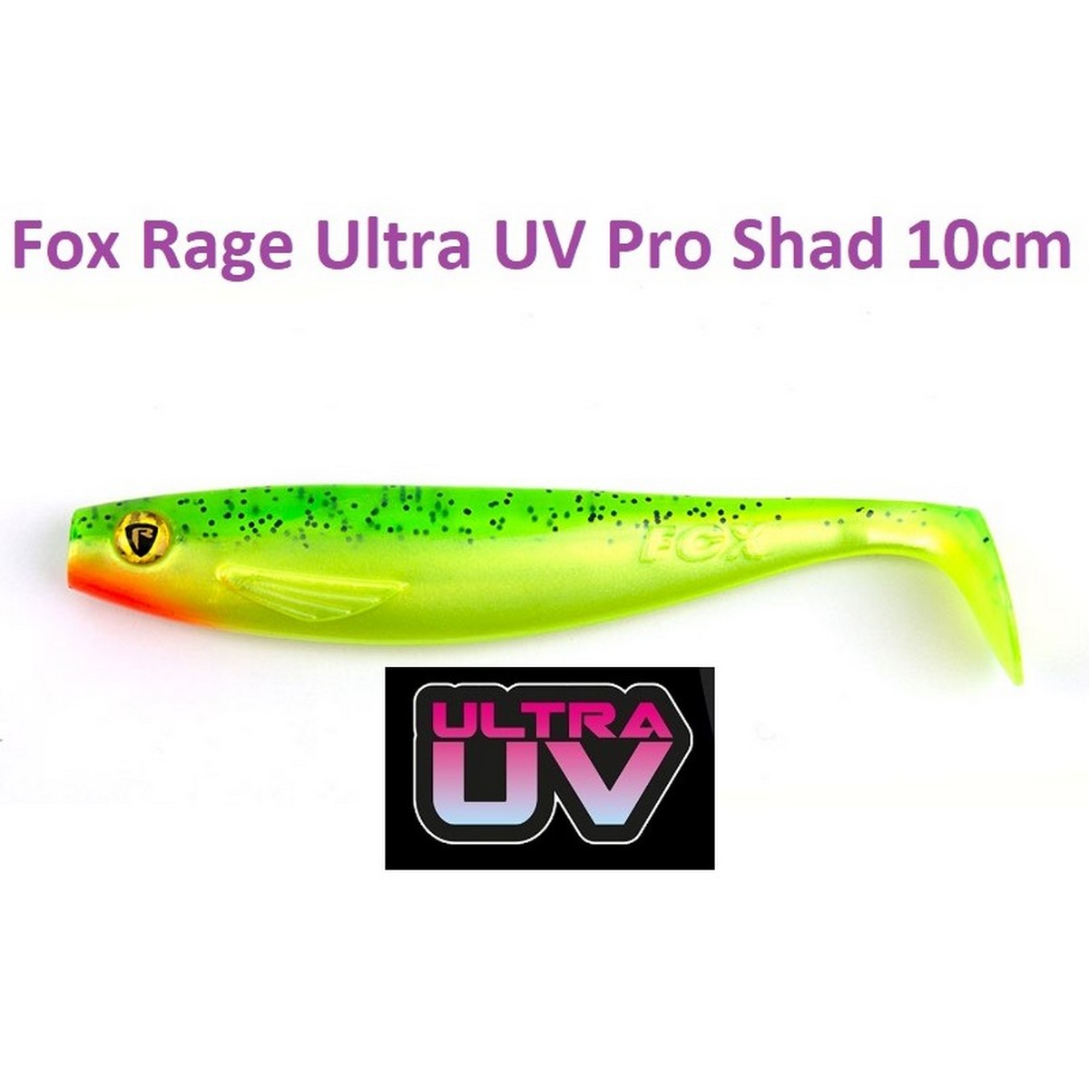 Силиконова рибка Fox Rage Ultra UV Pro Shad 10cm