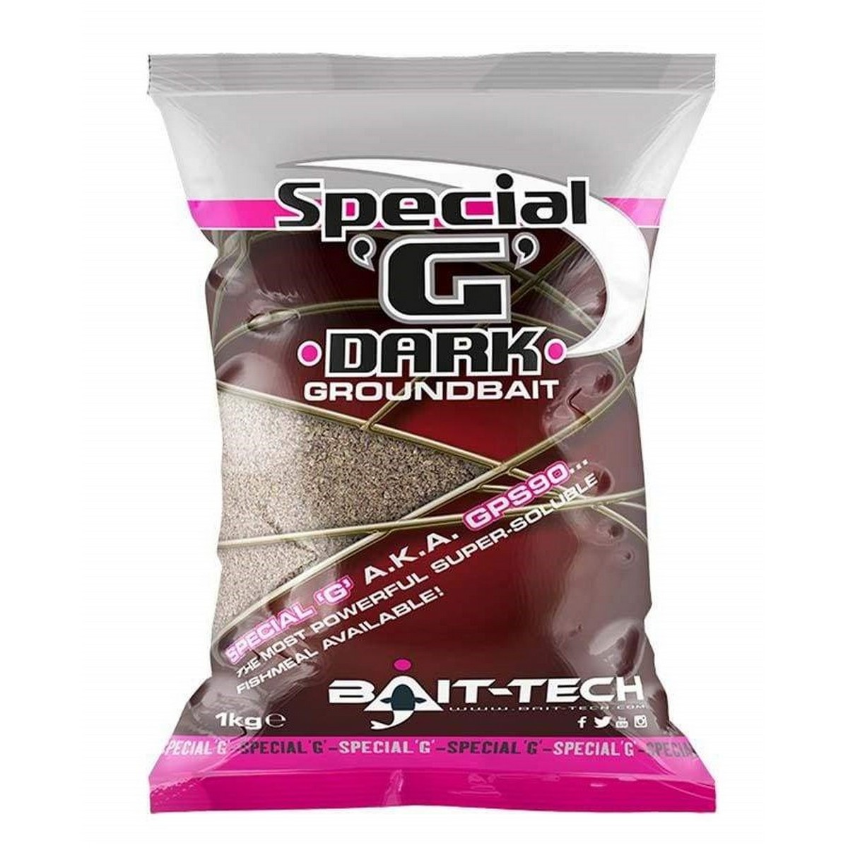 Захранка Bait-Tech Special G Dark Groundbait 1kg