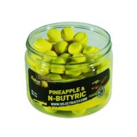 Select Baits Fluoro Yellow Pineapple & N-Butyric Pop-up – плуващи топчета
