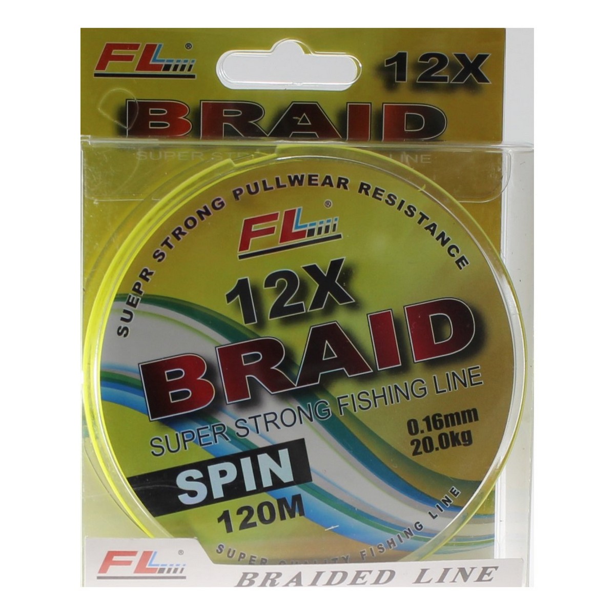 плетено влакно FL 12X Braid Spin - 120м