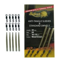 Select Baits Anti-tangle Sleeves and Standard Swivels