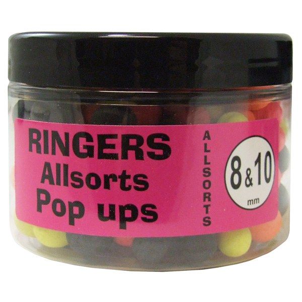 Плуващи топчета Ringers Allsorts Match Pop Ups 8mm-10mm