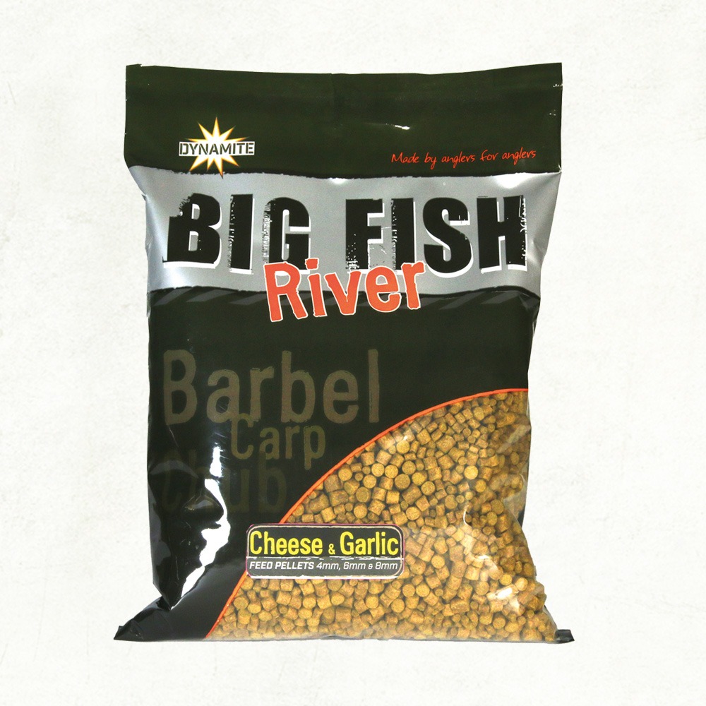 Пелети Dynamite Baits Big Fish River Cheese & Garlic