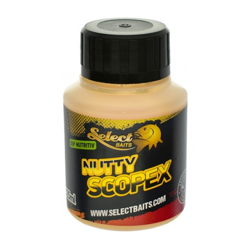 Дип Select Baits Nutty Scopex 125мл