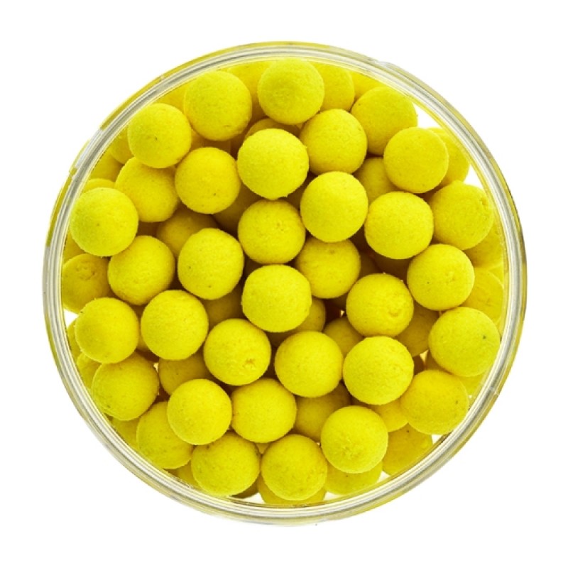 Плуващи топчета Select Baits Fluoro Yellow Sweetcorn Micro Pop-up 8mm