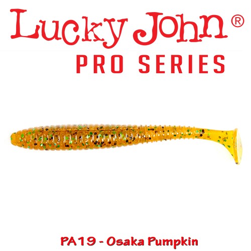 Силикони Lucky John S-Shad Tail Osaka Pumpkin