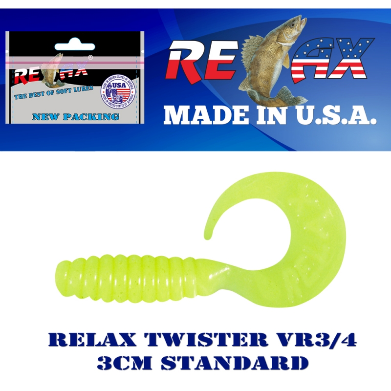 Силиконов туистер Relax Twister 3cm Standart