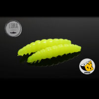 Libra Lures Larva Сирене цвят 006 Hot Yellow силиконова ларва