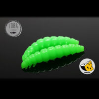 Libra Lures Larva Сирене цвят 026 Hot Green силиконова ларва