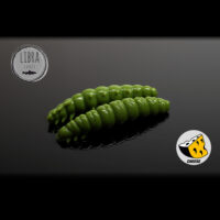 Libra Lures Larva Сирене цвят 031 Olive силиконова ларва