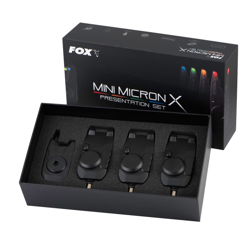 Шарански сигнализатори Fox Mini Micron X 3+1 Set