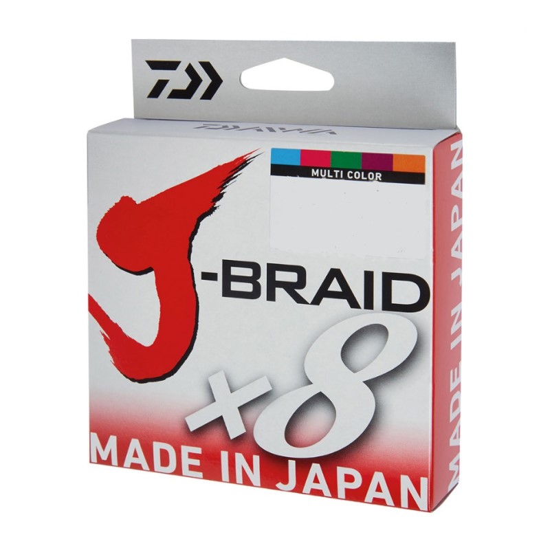Плетено влакно Daiwa J-BRAID X8 150м Multicolor