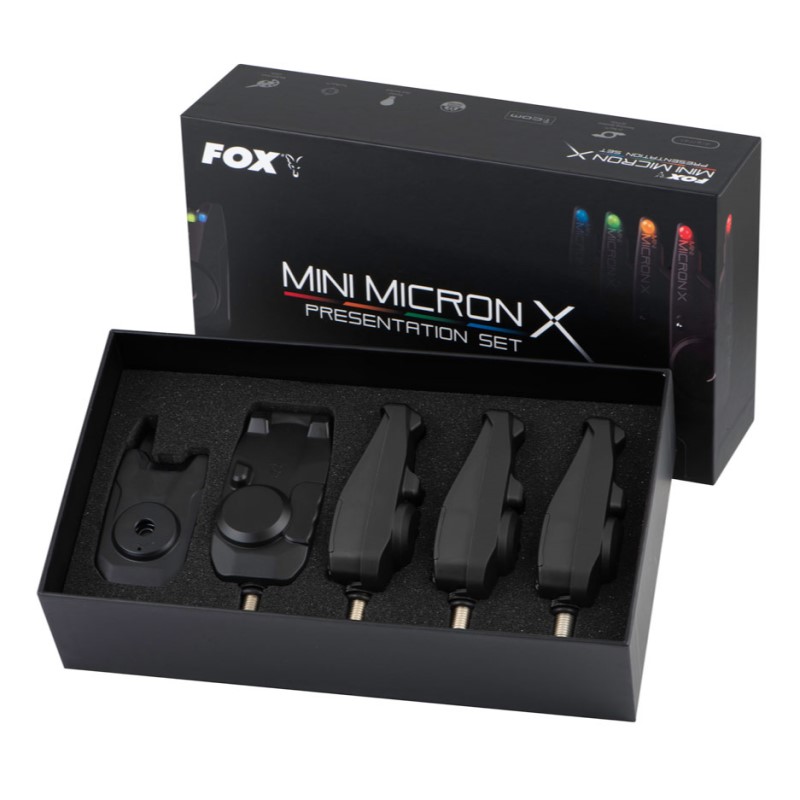 Шарански сигнализатори Fox Mini Micron X 4+1 Set