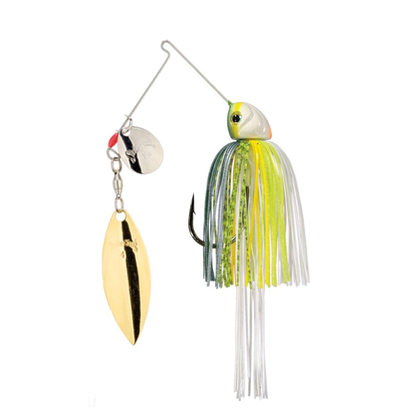 Strike King Hack Attack Heavy Cover Spinnerbait Chartreuse Sexy Shad