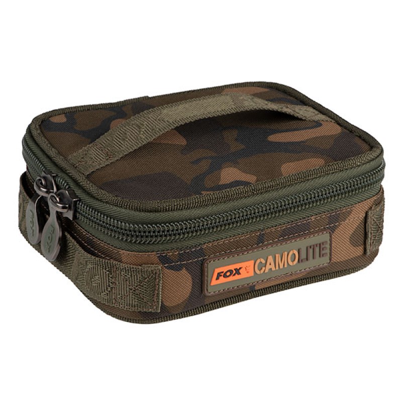 Чанта за олово Fox Camolite Compact Rigid Lead & Bits Bag