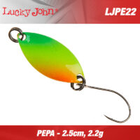 Блесна клатушка Lucky John PEPA 2.2g