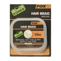 Повод за косъм Fox Edges Hair Braid Brown 10m