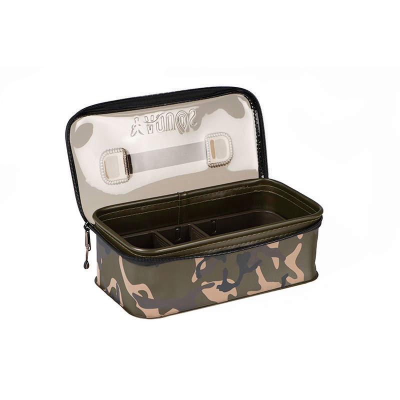 Чанта за риболовни аксесоари Fox Aquos Camolite EVA Rig Box and Tackle Bag
