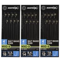 Вързани куки Matrix MXC-3 Bait Band Rigs 10cm