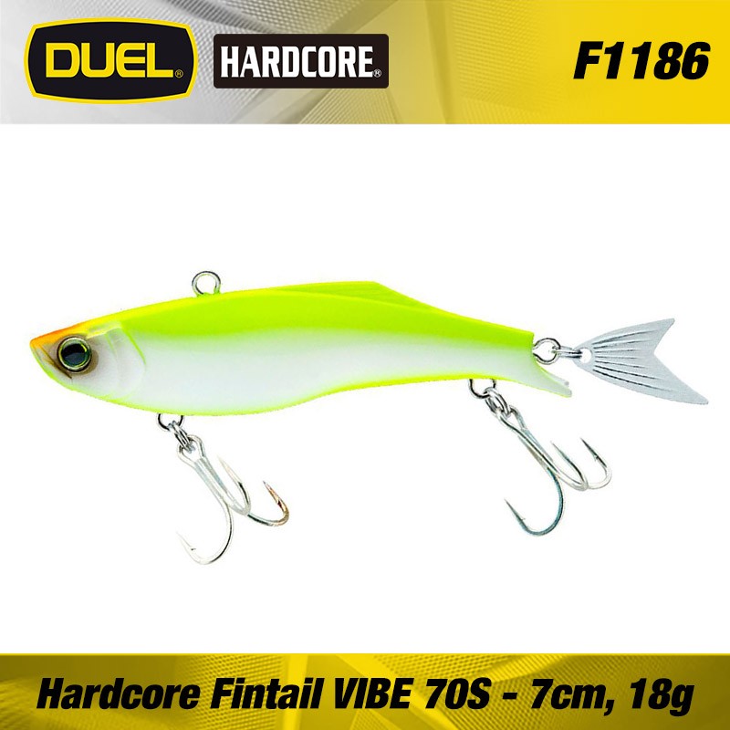 Воблер Duel Hardcore Fintail Vibe Sinking 70mm F1186