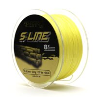 Плетено влакно за сом 0.45mm 400m Black Cat S-Line Yellow