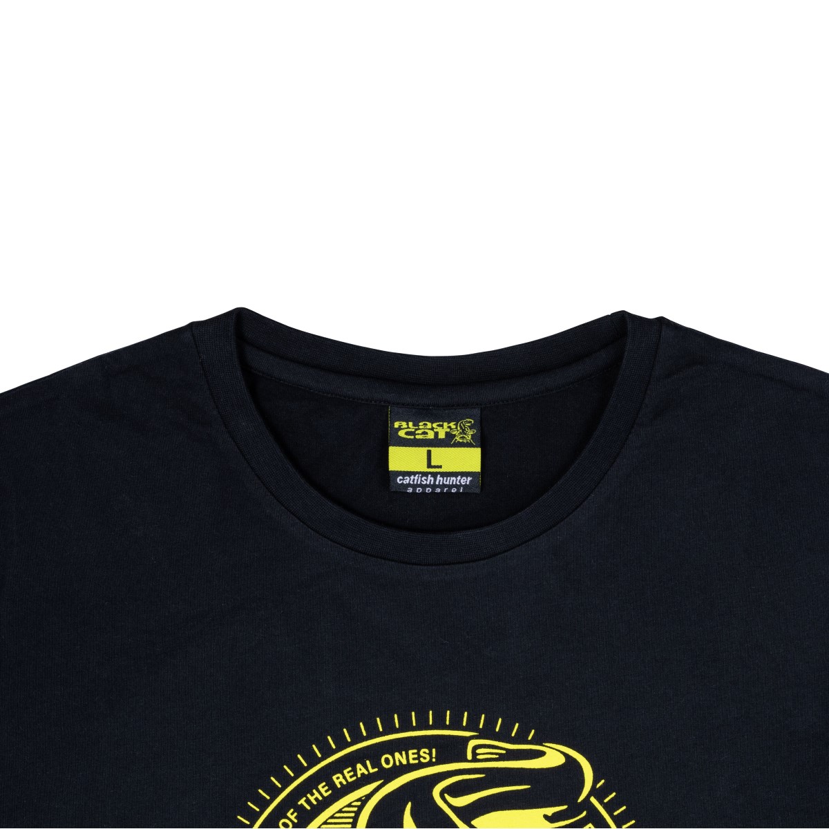 Тениска Black Cat Established Collection T-Shirt Black
