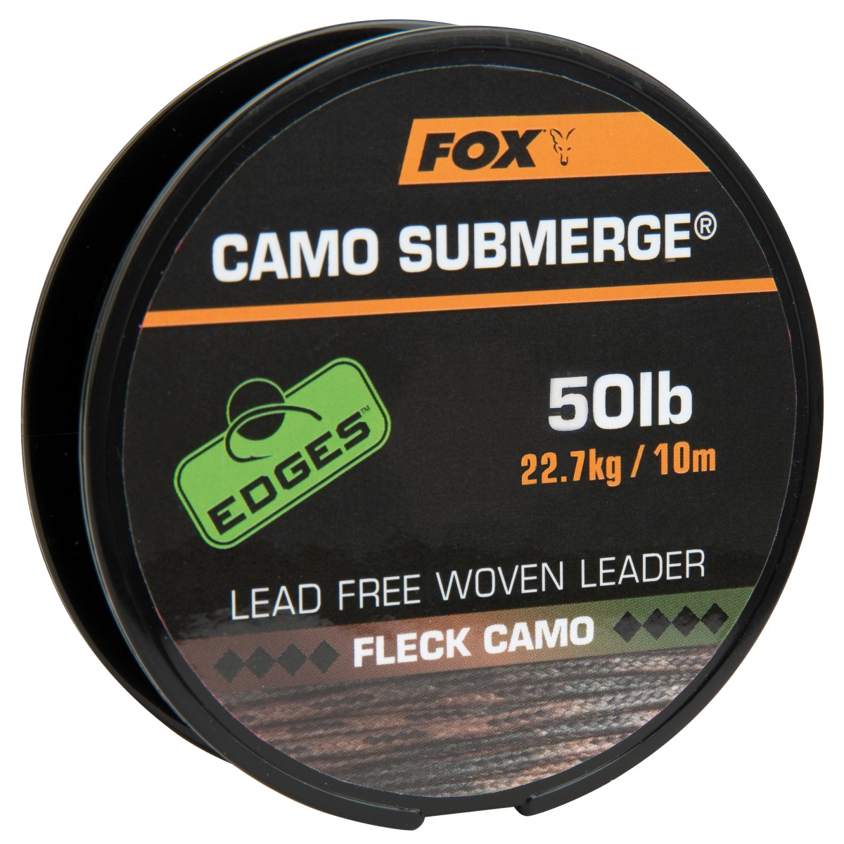 Плетен повод Fox Edges Camo Submerge Leader Fleck Camo