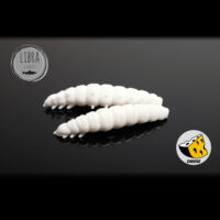 Libra Lures Larva Сирене цвят 001 White силиконова ларва